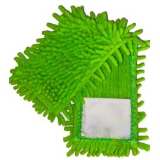 Змінна насадка для швабри «1000 пальців» з мікрофібри, зелена
