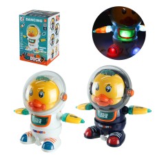 Робот «Космічна качка»18 см зі світлом на батарейці, в асортименті, коробка 12х12х18 см