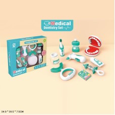 Набір стоматолога з аксесуарами, у коробці 34х28х8 см