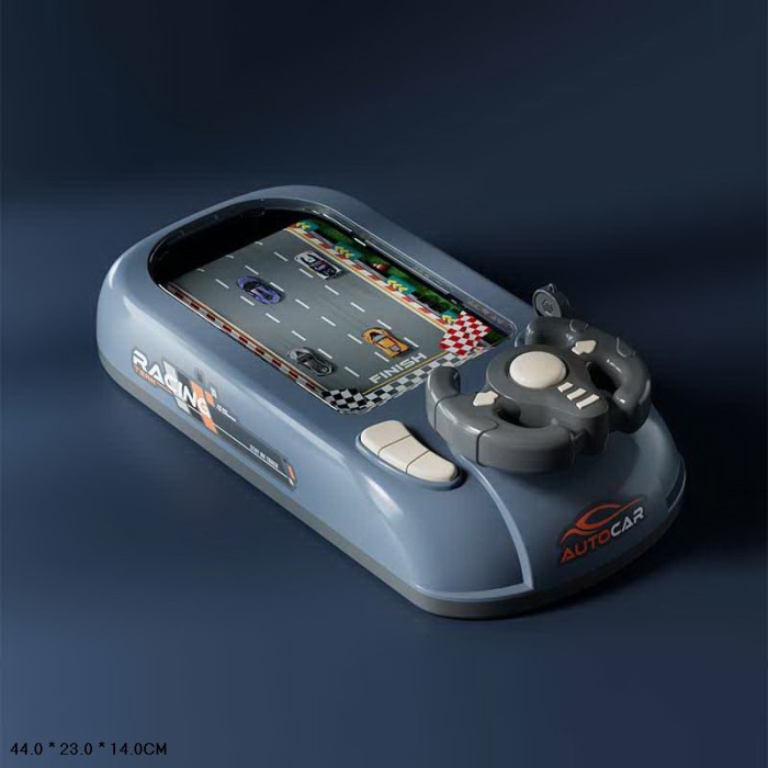 Ігровий набір «Гоночні пригоди» 44х23х14 см музичний з кермом, на батарейці, у коробці 45х24х14,5 см