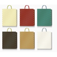 Пакет паперовий 18х23х8 см з тиснення фольгою, в асортименті, ТМ Buromax