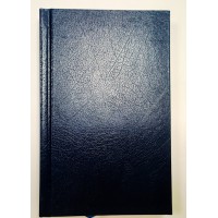 Щоденник недатований «STRONG» A6 на 336 стрінок з обкладинкою зі шкірзаму, синій, ТМ Buromax