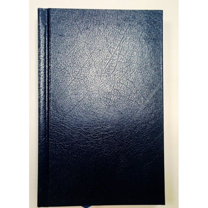 Щоденник недатований «STRONG» A6 на 336 стрінок з обкладинкою зі шкірзаму, синій, ТМ Buromax