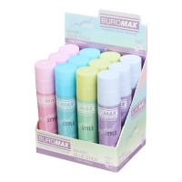 Клей-олівець «PASTEL» 10 г, в асортименті, ТМ Buromax