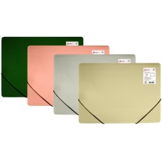 Папка на гумках «Смуга» А4 щільність 500 мкм, в асортименті, ТМ OPTIMA