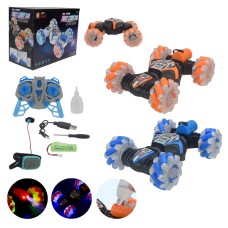 Перевертиш 30 см р/к на акумуляторі музичний зі світлом та димом, управління рукою+пульт, в асортименті, у коробці 23х11,5х17,5 см