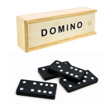 Доміно в дерев'яній коробці 15х5х3 см