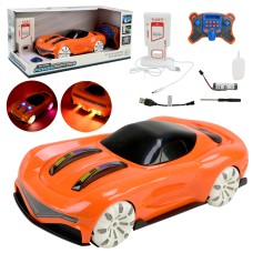 Машина «POWERMOTORS» р/к на акумуляторі зі світлом, звуком, парою, зарядкою та пультом, у коробці 37,5х18,2х17,2 см.