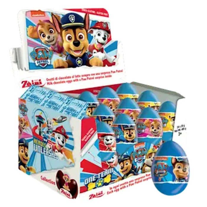 Яйце шоколадне «Щенячий патруль» 20 г з сюрпризом