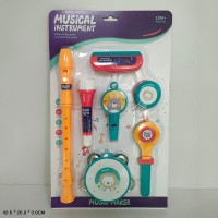 Набір з 7 музичних інструментів, на планшетці 43,5х26х3 см