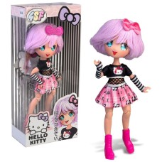 Лялька «Hello Kitty. 4SF MANGA DOLLS. Тедді Рок» 19,5 см, у коробці 25х11х6 см