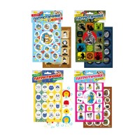 Наліпки «Патріотичні» В6 2 аркуші, в асортименті, ТМ Апельсин