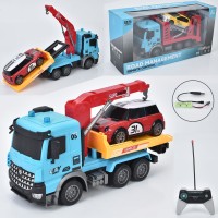 Евакуатор 30 см 1:14 р/к на акумуляторі зі світлом, гумовими колесами та USB, в асортименті, у коробці 43х21,5х13 см