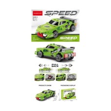 Конструктор «Спорткар» на 73 деталі, у коробці 15х5х11 см