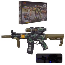 Іграшковий автомат зі світлом, на батарейці, у коробці 41,5х24,5х6 см