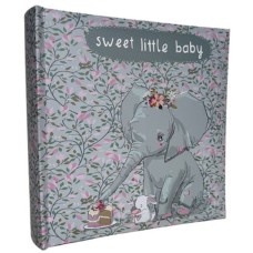 Фотоальбом «Sweet Elephant» на 200 фото 10х15см з паперовими аркушами та обкладинкою з ламінованого картону 22х22 см
