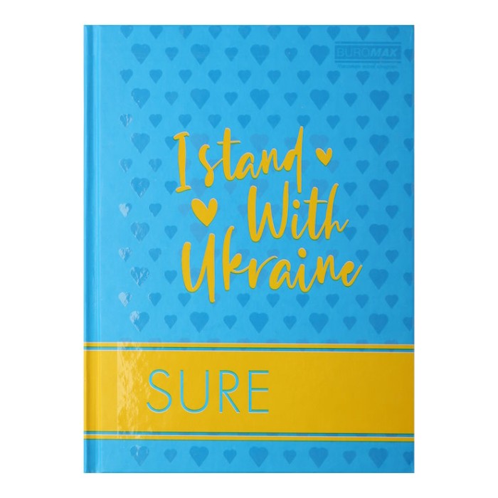 Блокнот «STIMOLO» А5 на 96 аркушів у клітинку з картонною обкладинкою, TM Buromax