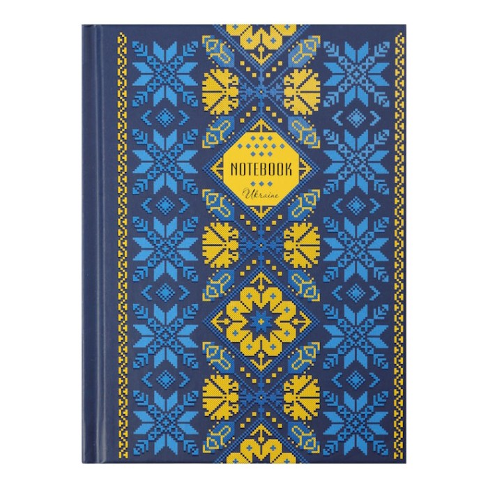 Блокнот «ETHNO» А6 на 64 аркушів у клітинку з картонною обкладинкою, TM Buromax