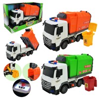 Спецтехніка 35 см зі світлом та звуком, на батарейці, в асортименті, у коробці. 36х13х20,5 см