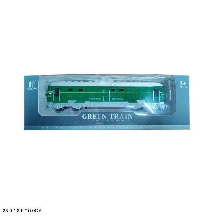 Потяг на батарейці, у коробці 23х3,5х6 см