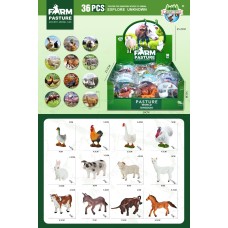 Тварини домашні від 4 см, в асортименті, у пакеті 6х3х5 см, по 36 шт у боксі 26х10х25,5 см