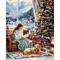 Картина за номерами «Мить спокою» 40х50 см, ТМ Ідейка