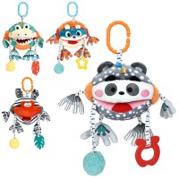 Підвіска-пискавка «Тваринка» 34 см м'яка з прорізувачем, в асортименті, у пакеті 16х18х9 см