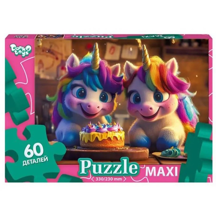 Пазли 60 елементів, ТМ Данко Тойс