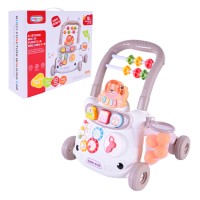 Ходунки-каталочка «Перші кроки» музичні зі світлом та ігровою панеллю, у коробці 37х12х33,5 см