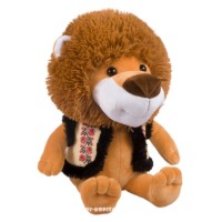 М`яка іграшка «Лев Бася » 35 см музична, ПП Копиця