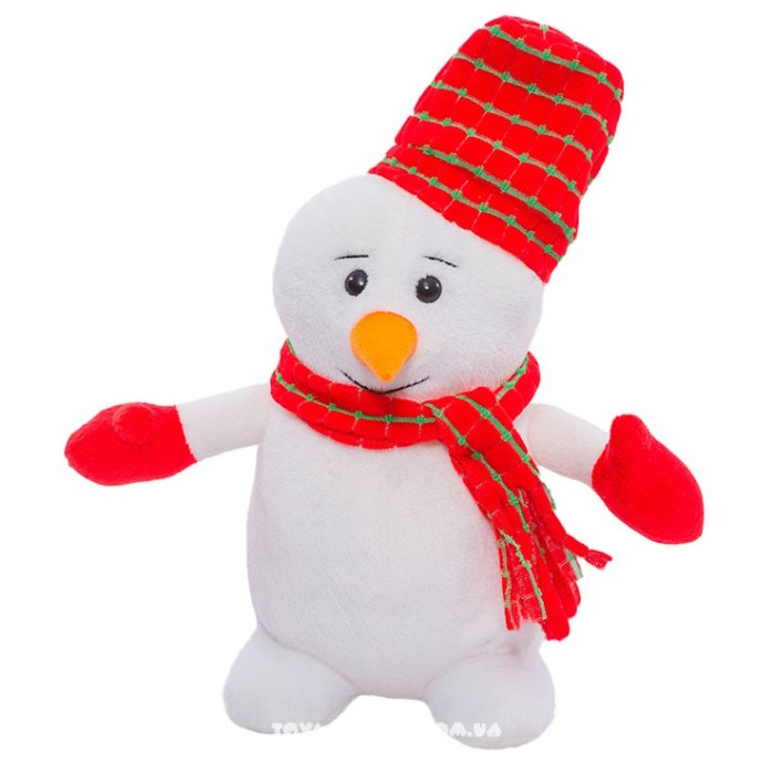 М`яка іграшка «Сніговик 1/3» 24 см, ПП Копиця
