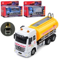 Машина 16 см 1:43 металева інерційна з і світлом, звуком, дверима що відкриваються та гумовими колесами, на батарейці, в асортименті, у коробці 23х17,5х8,5 см