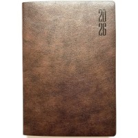 Щоденник датований А5 на 320 сторінок з обкладинкою зі шкірзаму, ТМ Мандарин