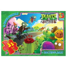 Пазли «Рослини проти Зомбі» на 35 елементів, ТМ G-Toys