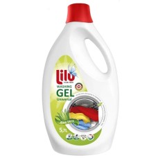 Гель для прання «Aлое вера» універсальний 5,7 л, ТМ Lilu