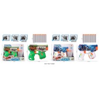 Пістолет стріляє м'якими кулями, в асортименті, у коробці 26х20х6 см