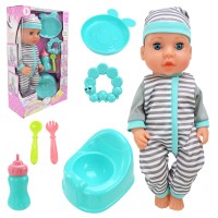 Пупс «Маленьке Сонечко» 33 см їсть, пісяє, з аксесуарами,, у коробці 23,5х11х40 см