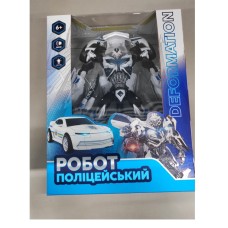 Трансформер зі світлом та звуком, на батарейці, у коробці 43,5х33,6х14,5 см