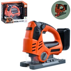 Електролобзик 21 см зі світлом та рухомими деталями, на батарейці, у коробці 23,5x19x12,5 см