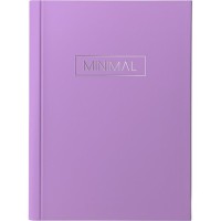 Блокнот «MINIMAL» А5 на 72 аркуші у клітинку з ламінованою обкладинкою, в асортименті, ТМ Рюкзачок