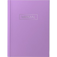 Блокнот «MINIMAL» А5 на 72 аркуші у клітинку з ламінованою обкладинкою, в асортименті, ТМ Рюкзачок