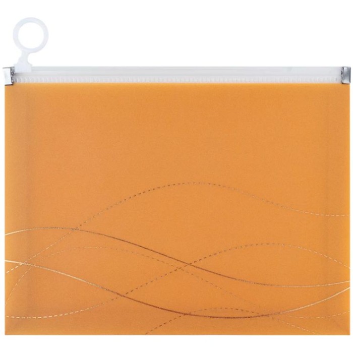 Папка на блискавці zip-lock «Waves-1» А5+ пластикова, ТМ Axent