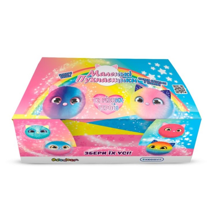М'яка колекційна іграшка-сюрприз «Doki Doki. Маленькі пухнастики», в асортименті, 12 шт у дисплеї