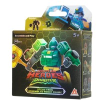 Конструктор-робот «DINOSTER. Стего Трон» на 45 деталей, у коробці 6х13х16 см