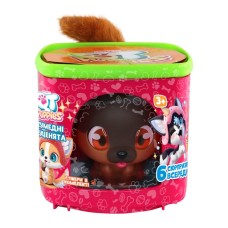 Ігровий набір « QT PUPPIES. Цуценятко Рекс» з аксесуарами, у коробці 10х10х10 см