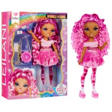 Ігровий набір RAINBOW HIGH «Блиск & Сяйво. Лейлані» з лялькою 30 см та аксесуарами, у коробці 8х30х22 см