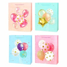 Пакет паперовий 18х8,5х24 см, в асортименті, TM Leader