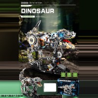 Конструктор «Динозавр» на 1268 деталей з рухомими частинами, на батарейці, у коробці 38х28х7,5 см