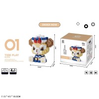 Конструктор »Мишеня» на 501 деталь, у коробці 11,5х4,5х16 см