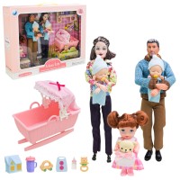 Набір з 5 ляльок та аксесуарів, у коробці